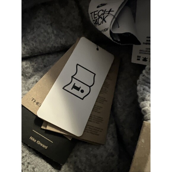 XL Nike Men’s Grey Forward Shorts Tech Pack Cool Gray Style DX0201-077 Sample - Picture 6 of 11